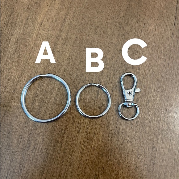 Made To Order Crocheted Wristlet Keychains - Picture 2 of 6